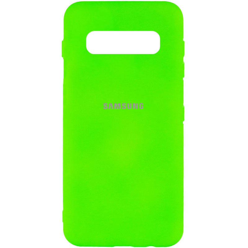 

Чехол Silicone Cover My Color Full Protective (A) для Samsung Galaxy S10 Салатовый / Neon green (139324)