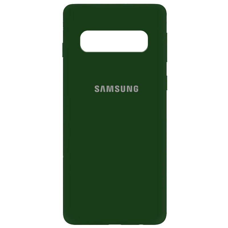 

Чехол Silicone Cover My Color Full Protective (A) для Samsung Galaxy S10 Зеленый / Dark green (139311)