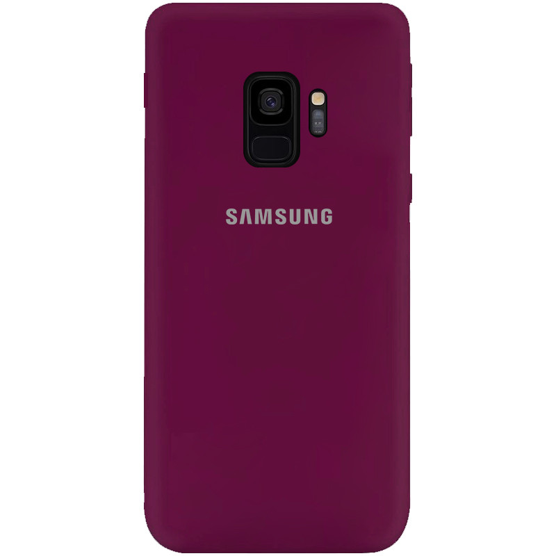 

Чехол Silicone Cover My Color Full Protective (A) для Samsung Galaxy S9 Бордовый / Marsala (139217)