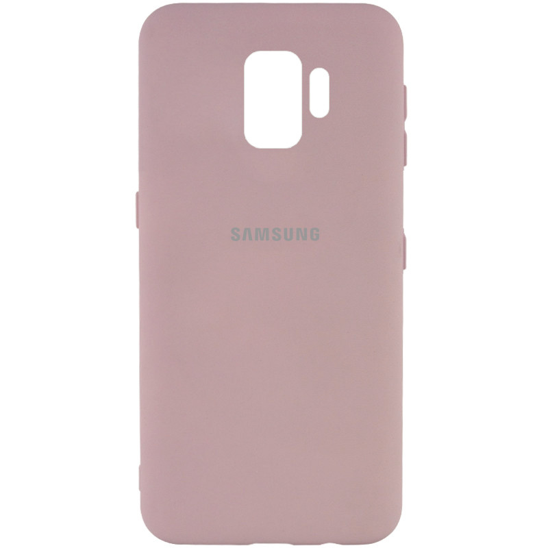 

Чехол Silicone Cover My Color Full Protective (A) для Samsung Galaxy S9 Розовый / Pink Sand (139233)