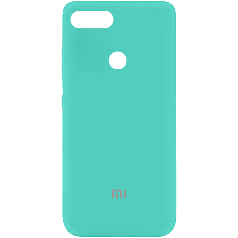 

Чехол Silicone Cover My Color Full Protective (A) для Xiaomi Mi 8 Lite / Mi 8 Youth (Mi 8X) Бирюзовый / Ocean Blue (139125)