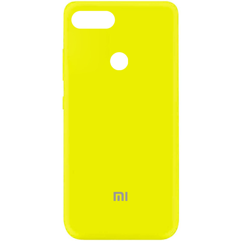 

Чехол Silicone Cover My Color Full Protective (A) для Xiaomi Mi 8 Youth (Mi 8X) Желтый / Flash (139130)