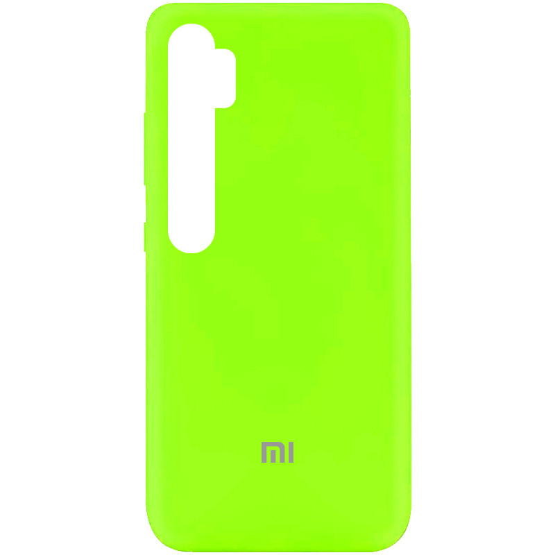 

Чехол Silicone Cover My Color Full Protective (A) для Xiaomi Mi Note 10 Lite / Note 10 / Note 10 Pro Салатовый / Neon green (139714)