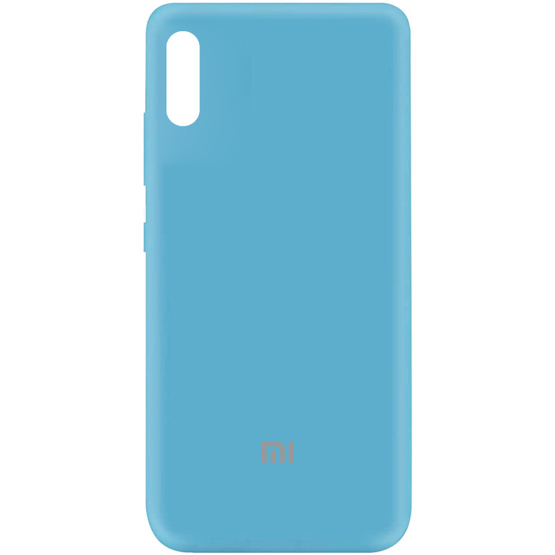 

Чохол Silicone Cover My Color Full Protective (A) для Xiaomi Redmi 9A (Блакитний / Light Blue)