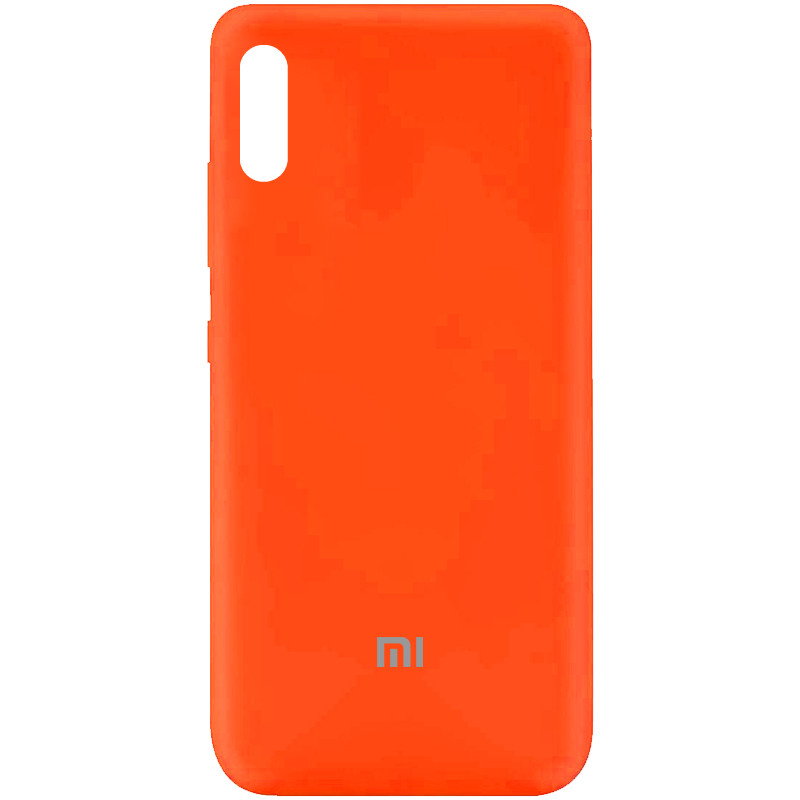 

Чохол Silicone Cover My Color Full Protective (A) для Xiaomi Redmi 9A (Помаранчевий / Neon Orange)