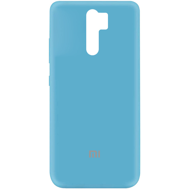 

Чохол Silicone Cover My Color Full Protective (A) для Xiaomi Redmi 9 (Блакитний / Light Blue)