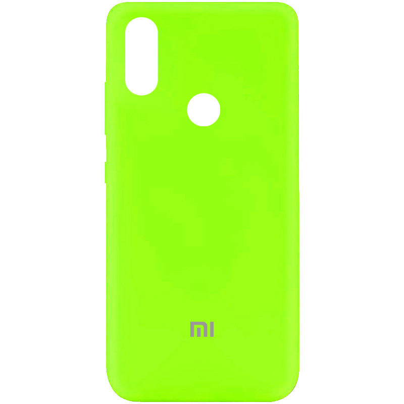 

Чохол Silicone Cover My Color Full Protective (A) для Xiaomi Redmi Note 5 Pro / Note 5 (AI Dual Camera) (Салатовий / Neon green)