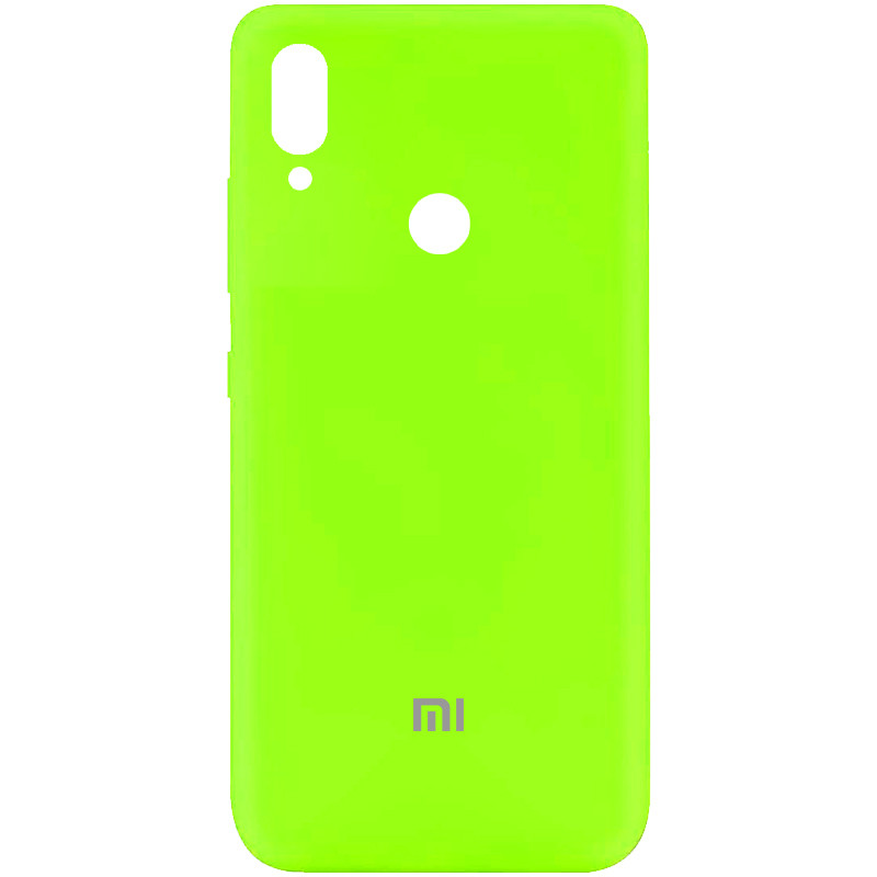 

Чехол Silicone Cover My Color Full Protective (A) для Xiaomi Redmi Note 7s Салатовый / Neon green (138934)