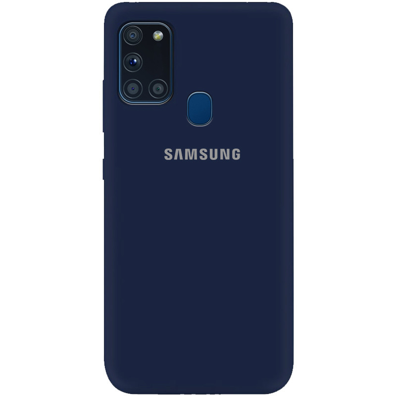 

Чехол Silicone Cover My Color Full Protective (A) для Samsung Galaxy A21s Синий / Midnight blue (137263)