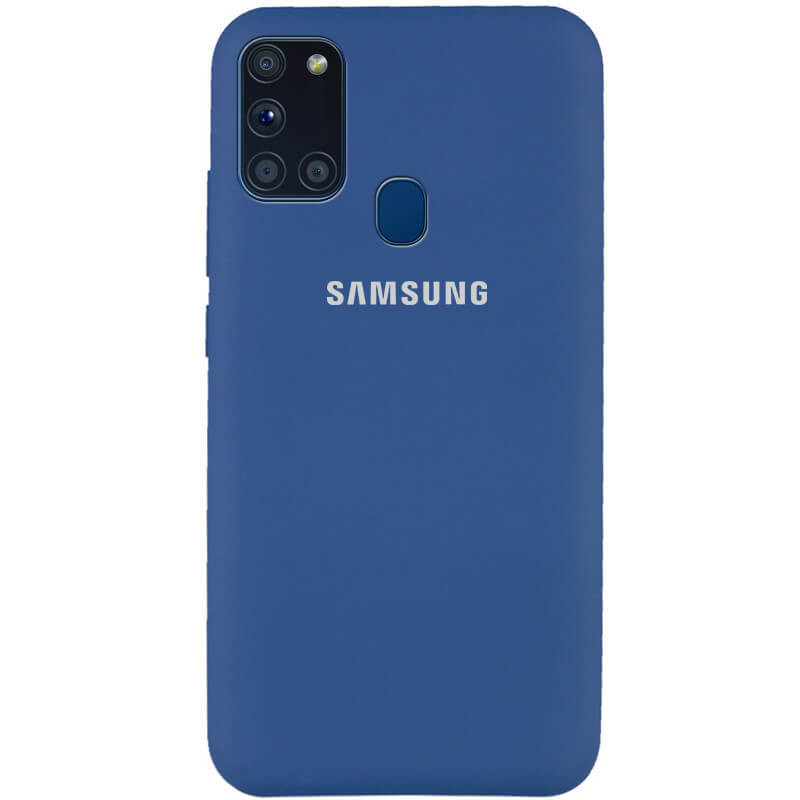 

Чехол Silicone Cover My Color Full Protective (A) для Samsung Galaxy A21s Синий / Navy blue (137264)