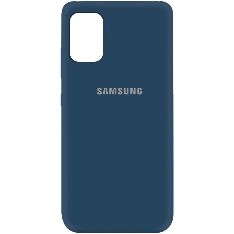 

Чохол Silicone Cover My Color Full Protective (A) для Samsung Galaxy A41 (Синій / Navy blue)