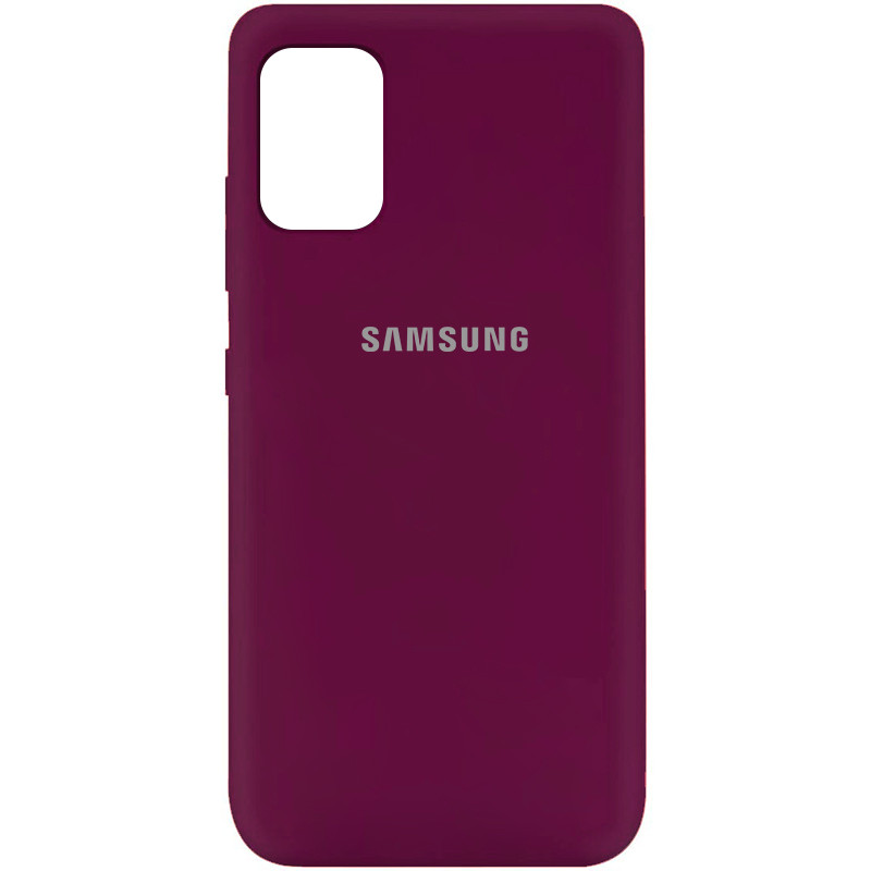 

Чехол Silicone Cover My Color Full Protective (A) для Samsung Galaxy A51 Бордовый / Marsala (137304)