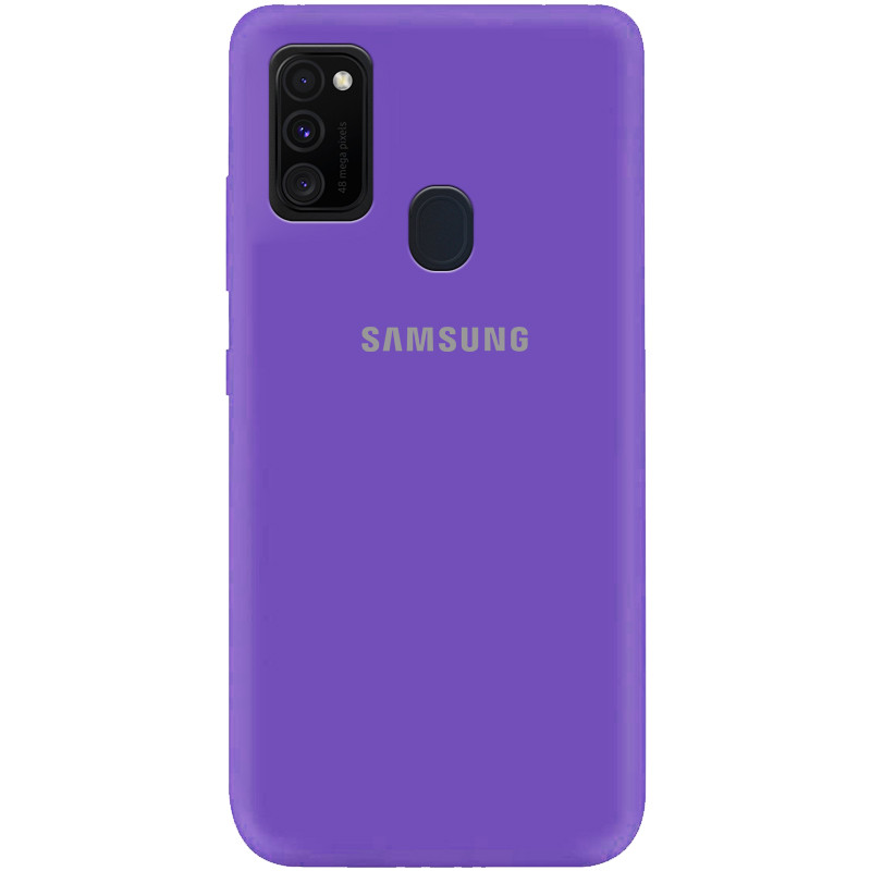 

Чехол Silicone Cover My Color Full Protective (A) для Samsung Galaxy M30s / M21 Фиолетовый / Violet (137357)