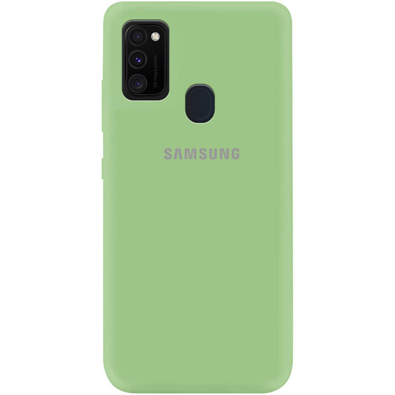 

Чехол Silicone Cover My Color Full Protective (A) для Samsung Galaxy M30s / M21 Мятный / Mint (137343)