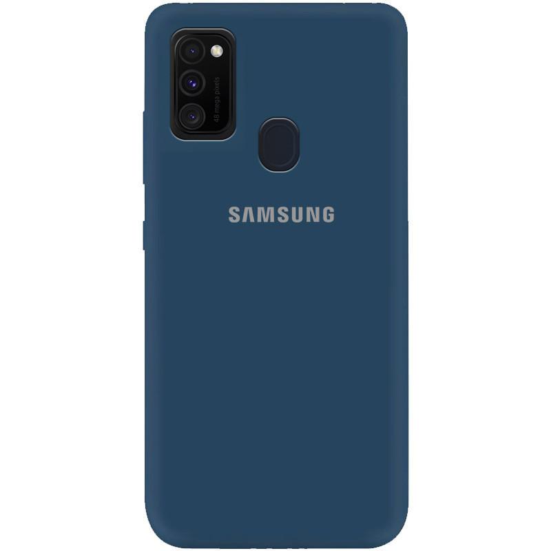 

Чохол Silicone Cover My Color Full Protective (A) для Samsung Galaxy M21 (Синій / Navy blue)