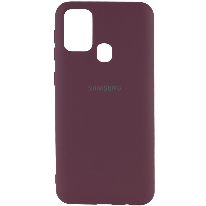

Чехол Silicone Cover My Color Full Protective (A) для Samsung Galaxy M31 Бордовый / Maroon (137393)