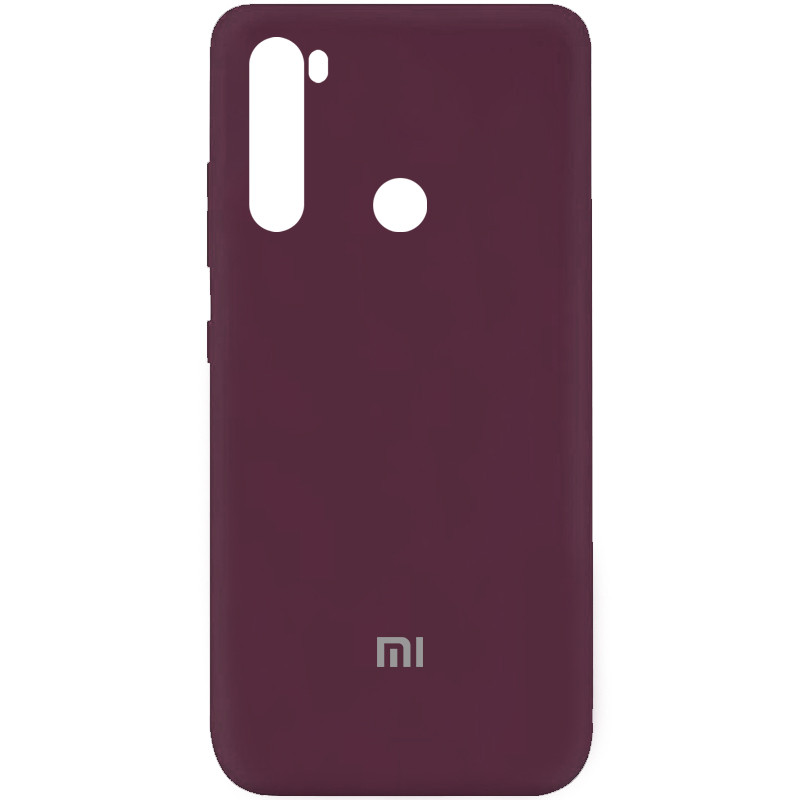 

Чехол Silicone Cover My Color Full Protective (A) для Xiaomi Redmi Note 8T Бордовый / Maroon (137423)