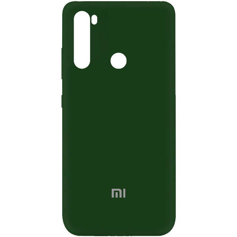 

Чохол Silicone Cover My Color Full Protective (A) для Xiaomi Redmi Note 8T (Зелений / Dark green)