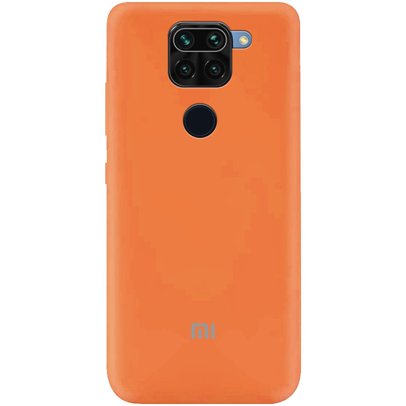 

Чохол Silicone Cover My Color Full Protective (A) для Xiaomi Redmi Note 9 (Помаранчевий / Orange)