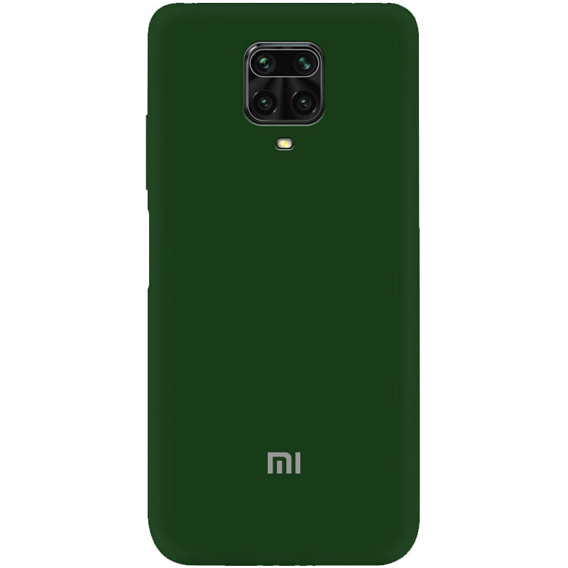 

Чехол Silicone Cover My Color Full Protective (A) для Xiaomi Redmi Note 9s/Note 9 Pro/Note 9 Pro Max Зеленый / Dark green (137488)