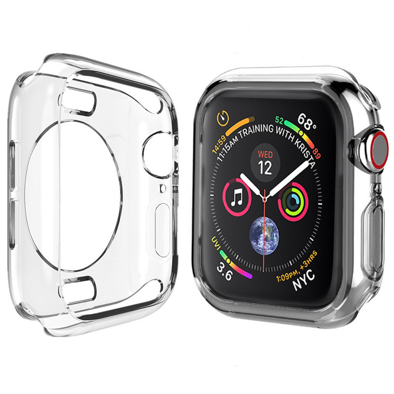 

Чохол TPU прозорий 360 для Apple Watch (Прозорий)
