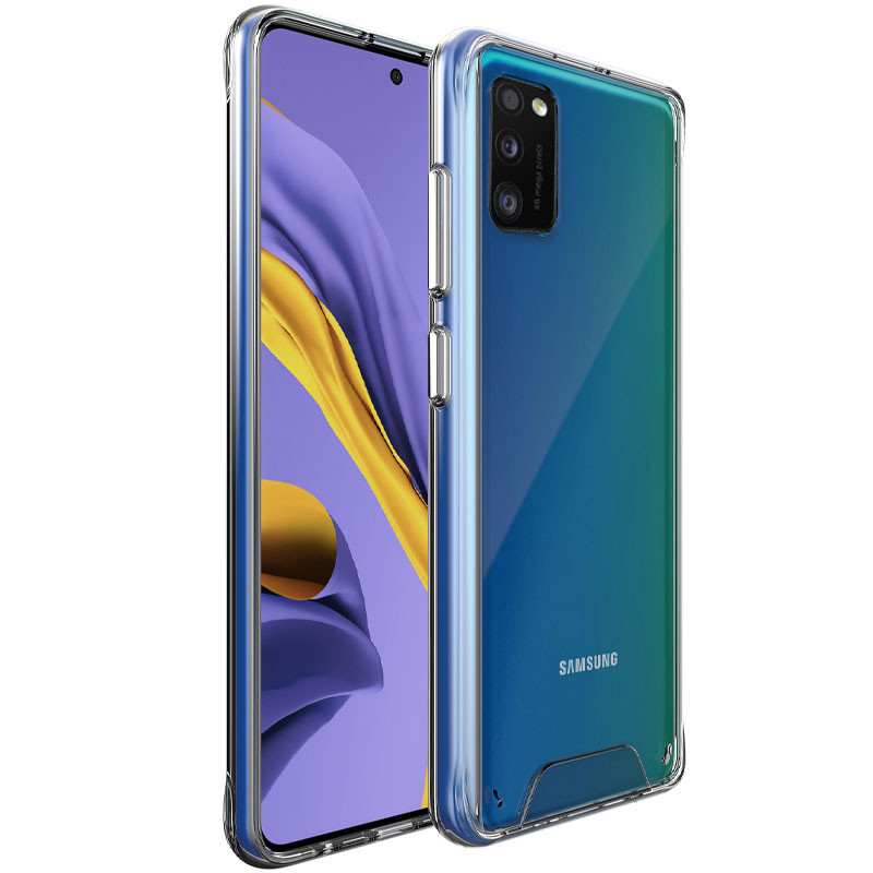 

Чехол TPU Space Case transparent для Samsung Galaxy A41 Прозрачный (134944)