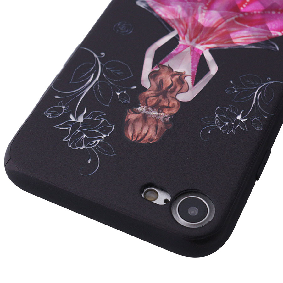 

TPU чехол YCT Brilliant для Apple iPhone 7 / 8 (4.7") Красное платье (76635)