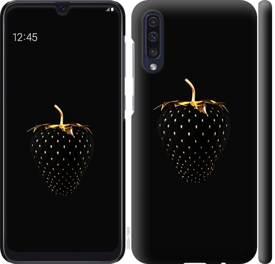 

Чохол на Samsung Galaxy A50 2019 A505F Чорна полуниця