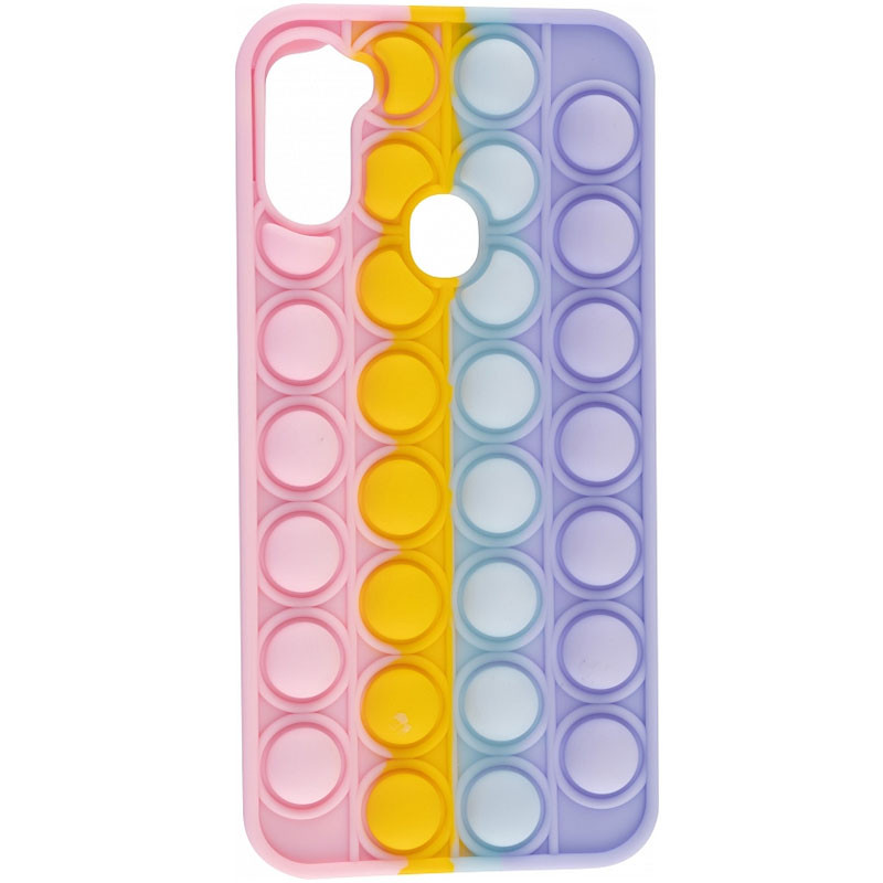 

Cиликоновый 3D чехол-антистресс Pop it Bubble для Samsung Galaxy A11 (192461)
