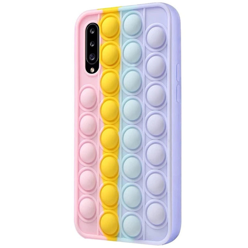 

Cиликоновый 3D чехол-антистресс Pop it Bubble для Samsung Galaxy A50 (A505F) / A50s / A30s/A20 / A30 (192385)