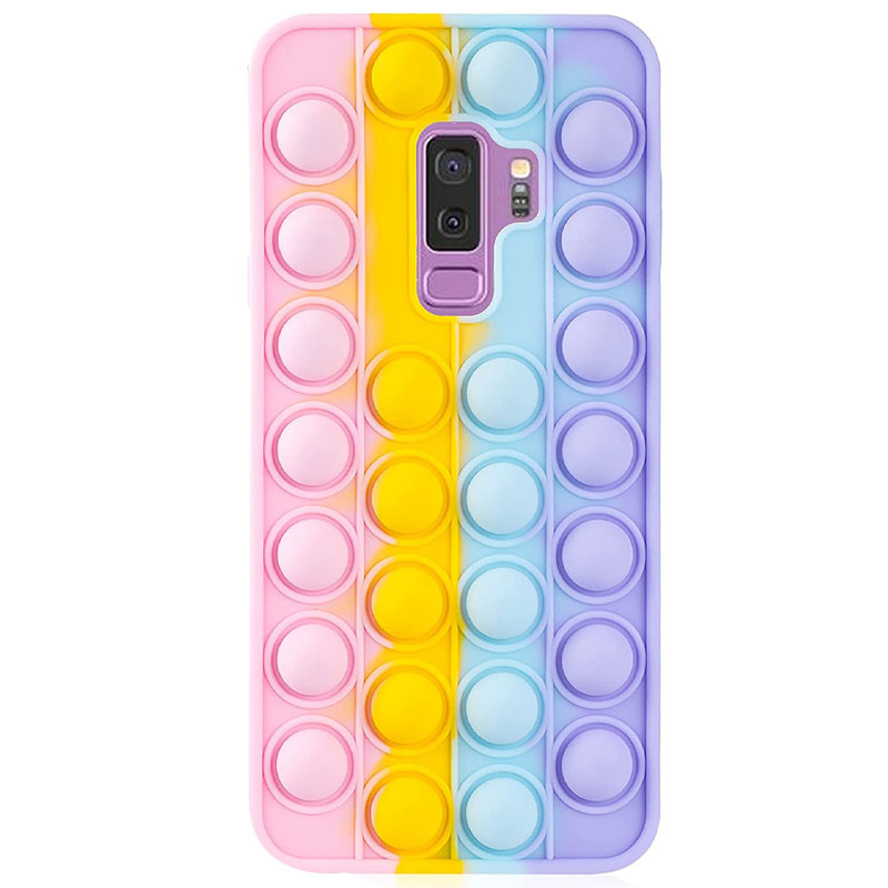 

Силіконовий 3D чохол-антистрес Pop it Bubble для Samsung Galaxy S9+