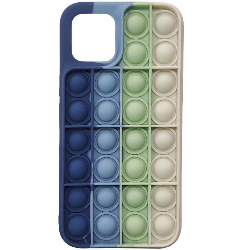 

Cиликоновый 3D чехол-антистресс Pop it для Apple iPhone 11 Pro (5.8") 6 (182379)