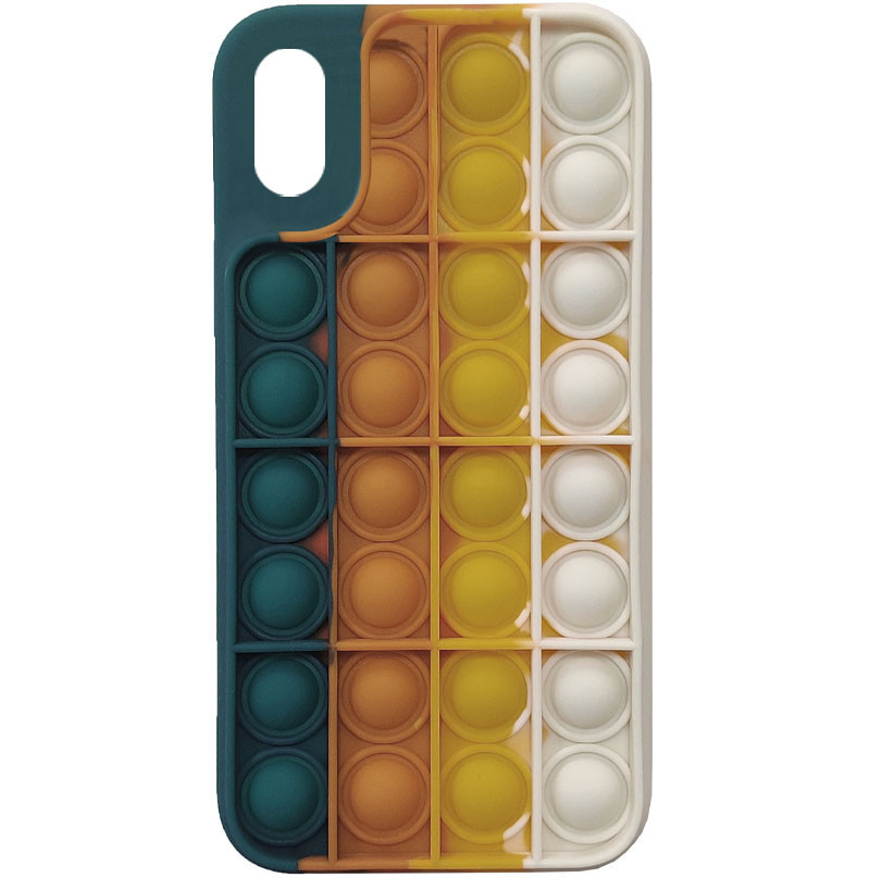 

Силіконовий 3D чохол-антистрес Pop it для Apple iPhone XS Max (6.5") (4)