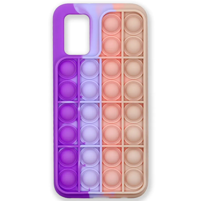 

Cиликоновый 3D чехол-антистресс Pop it для Samsung Galaxy A02s 2 (188315)