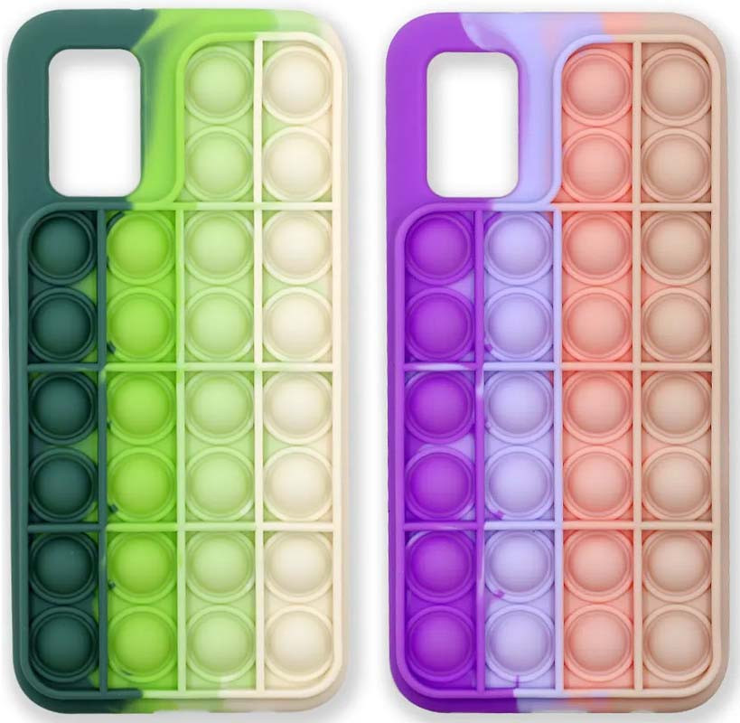 

Cиликоновый 3D чехол-антистресс Pop it для Samsung Galaxy A02s (188313)