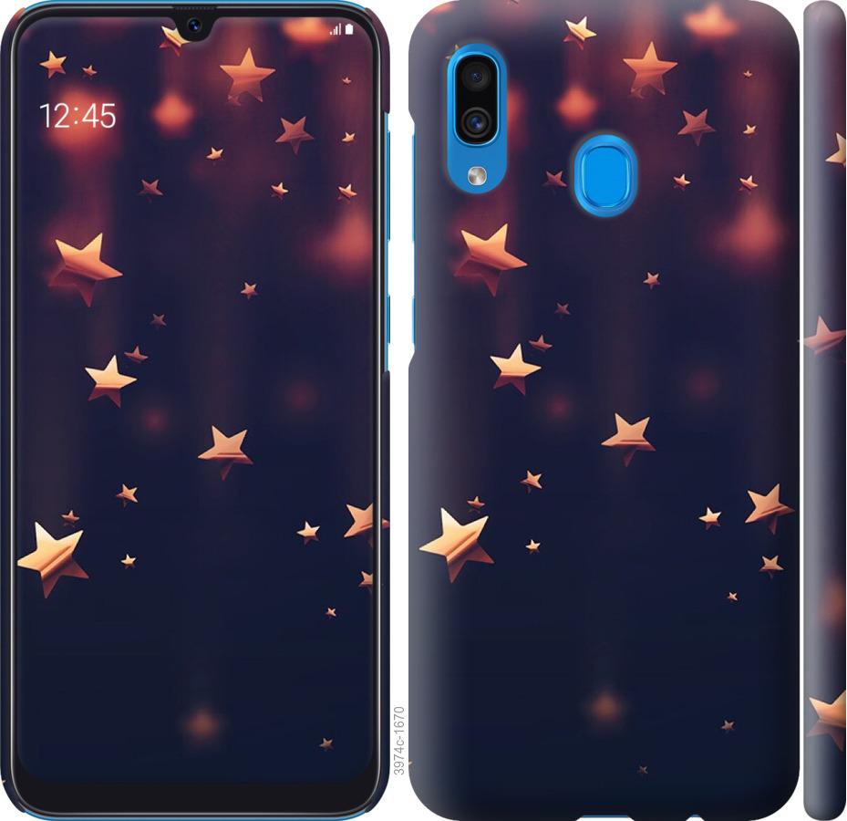 

Чехол на Samsung Galaxy A30 2019 A305F Падающие звезды