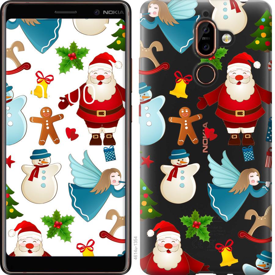

Чехол на Nokia 7 Plus Новогодний 1