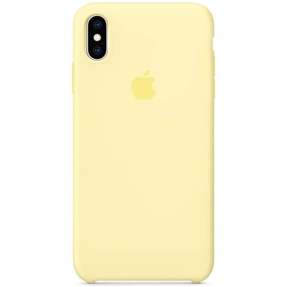 

Чехол Silicone Case (AA) для Apple iPhone X (5.8") / XS (5.8") Желтый / Mellow Yellow (99140)