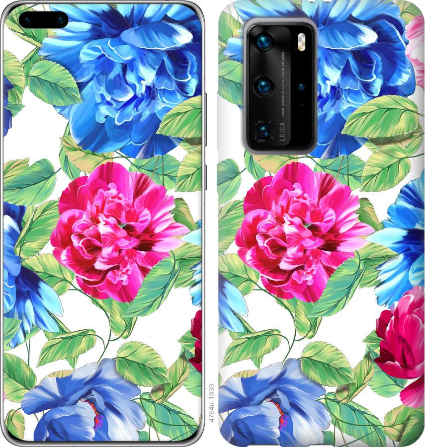 

Чохол на Huawei P40 Pro квіти 21