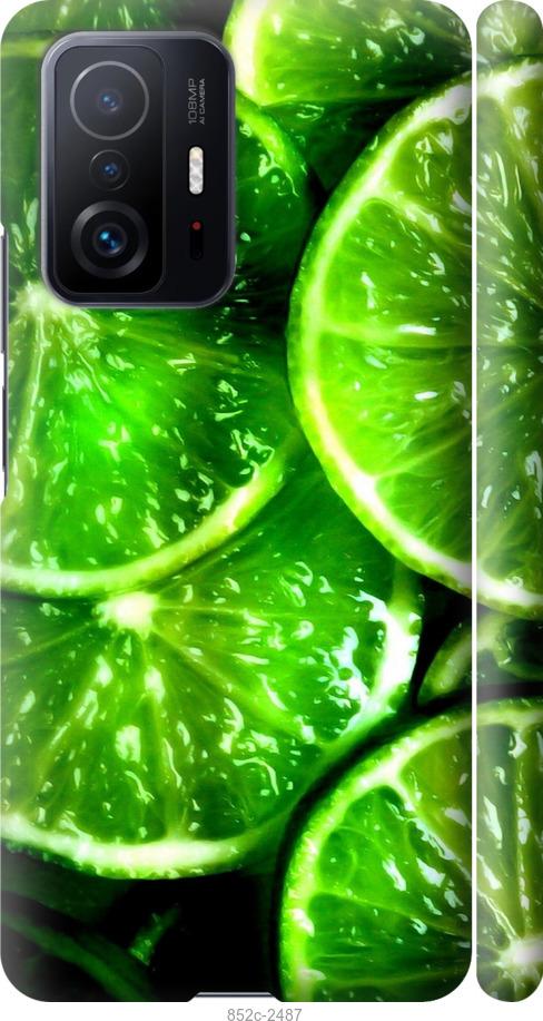 Чохол на Xiaomi 11T Зелені часточки лимона