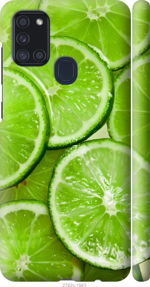 

Чохол на Samsung Galaxy A21s A217F Лайм