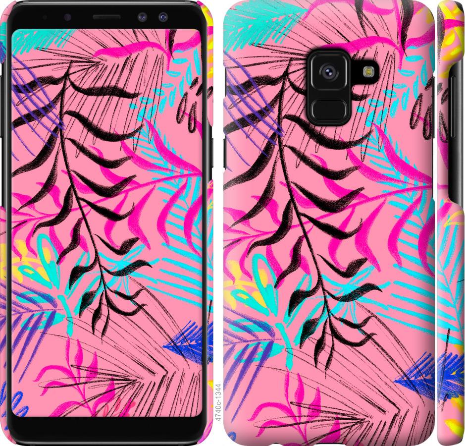 

Чохол на Samsung Galaxy A8 2018 A530F Рослинний візерунок 2