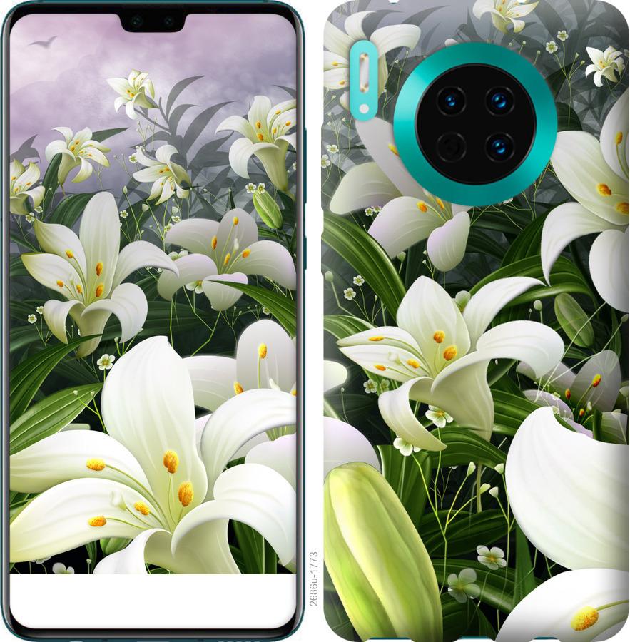 

Чохол на Huawei Mate 30 білі лілії