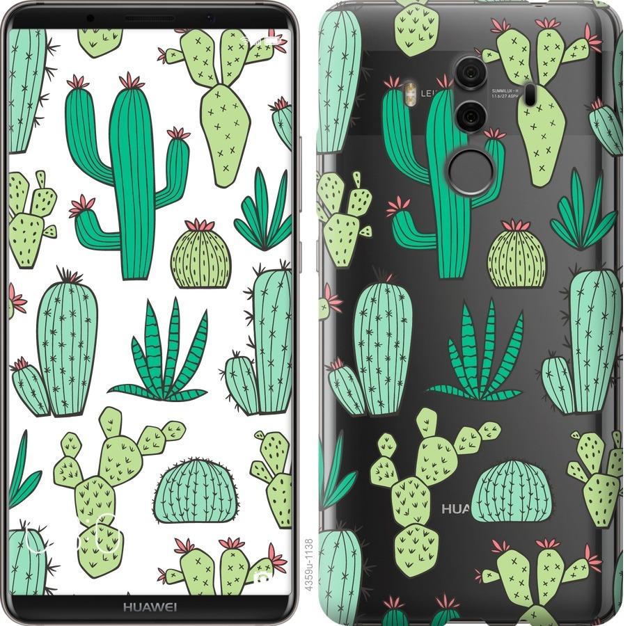 

Чехол на Huawei Mate 10 Pro кактусы 2