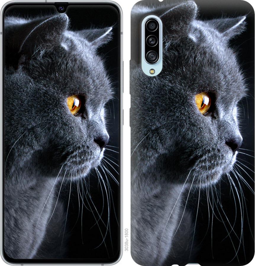 Чехол на Samsung Galaxy A90 5G Красивый кот