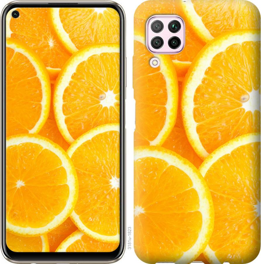 

Чохол на Huawei P40 Lite Частки апельсина