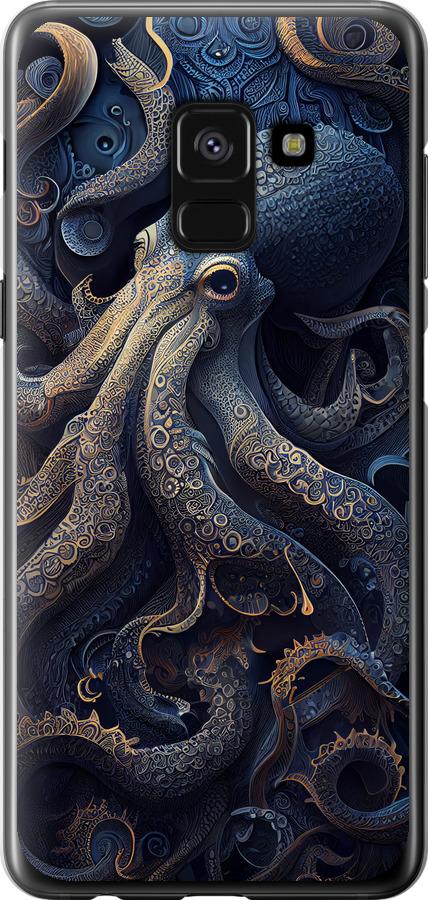 Чехол на Samsung Galaxy A8 2018 A530F Осьминог
