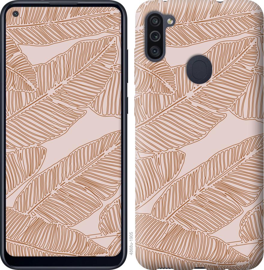 

Чохол на Samsung Galaxy A11 A115F Листя банана