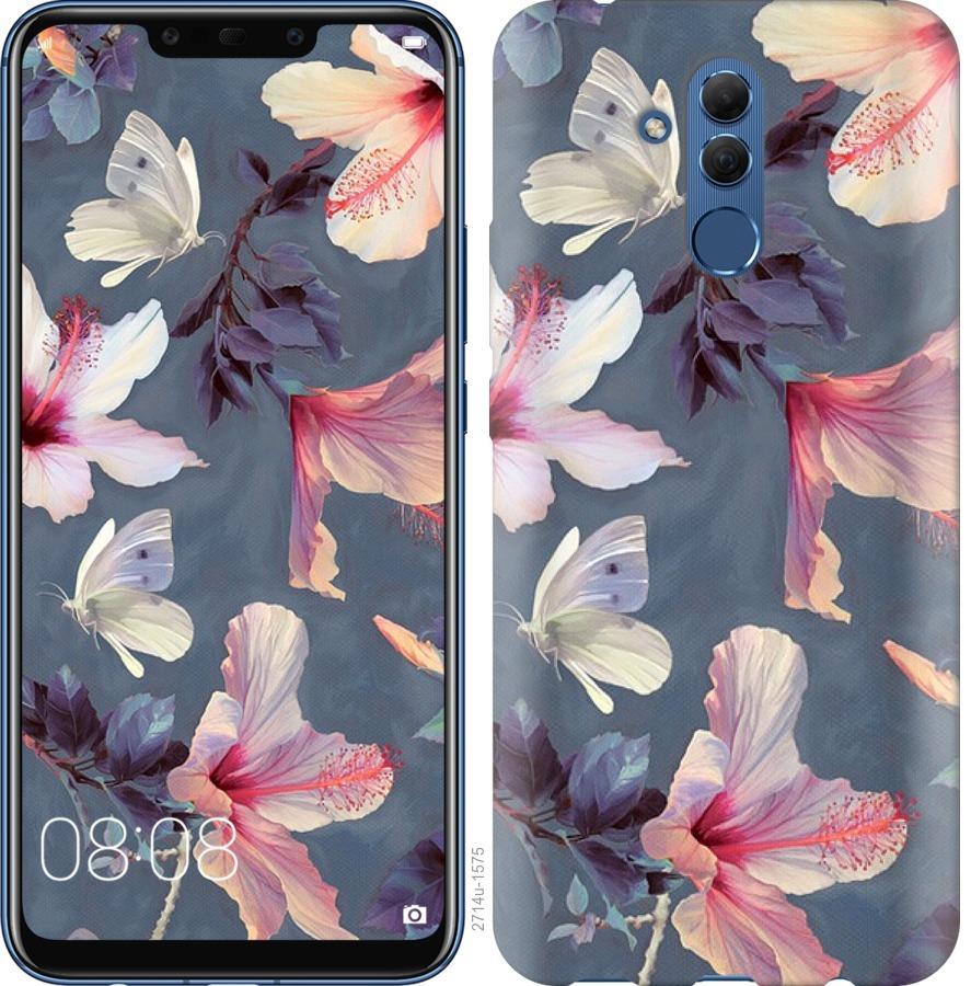 

Чохол на Huawei Mate 20 Lite Намальовані квіти
