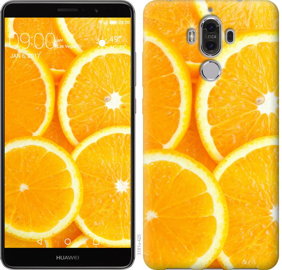 

Чохол на Huawei Mate 9 Частки апельсина